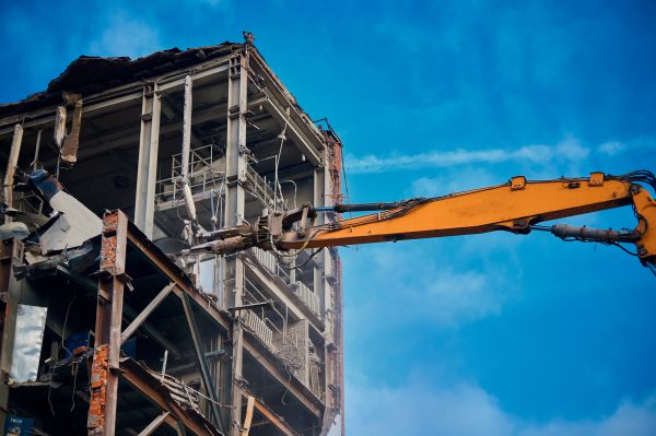 Factory Demolition in Chesterfield