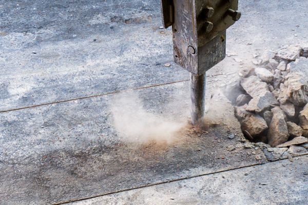 Concrete Patio Removal in Chesterfield