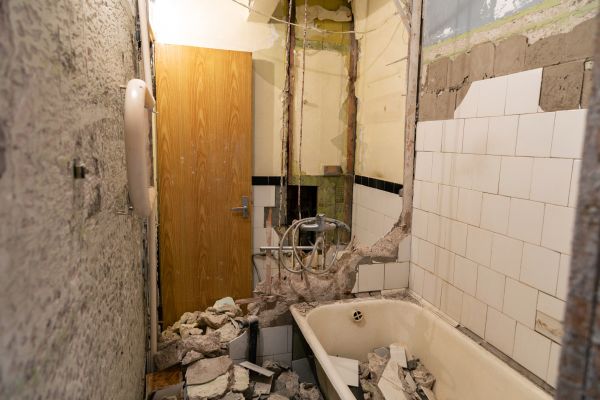 Shower Tile Demolition in Chesterfield
